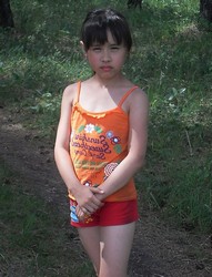 children in leggings